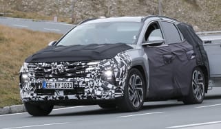 Hyundai Tucson facelift - spyshot 1